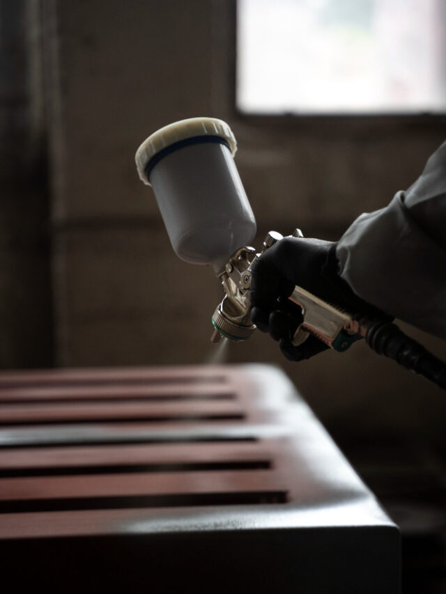 5 BENEFITS OF USING PAINT SPRAY GUNS OVER BRUSHES